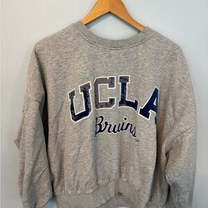 Bruins Women's Gray Crewneck Sweatshirt, Size XL